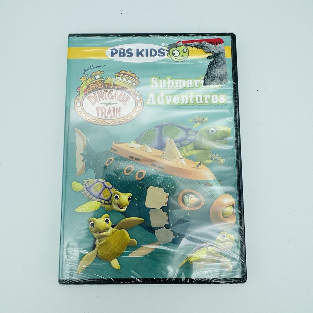 Dinosaur Train Submarine Adventures DVD PBS Kids NEW NIB - Picture 2 of 10
